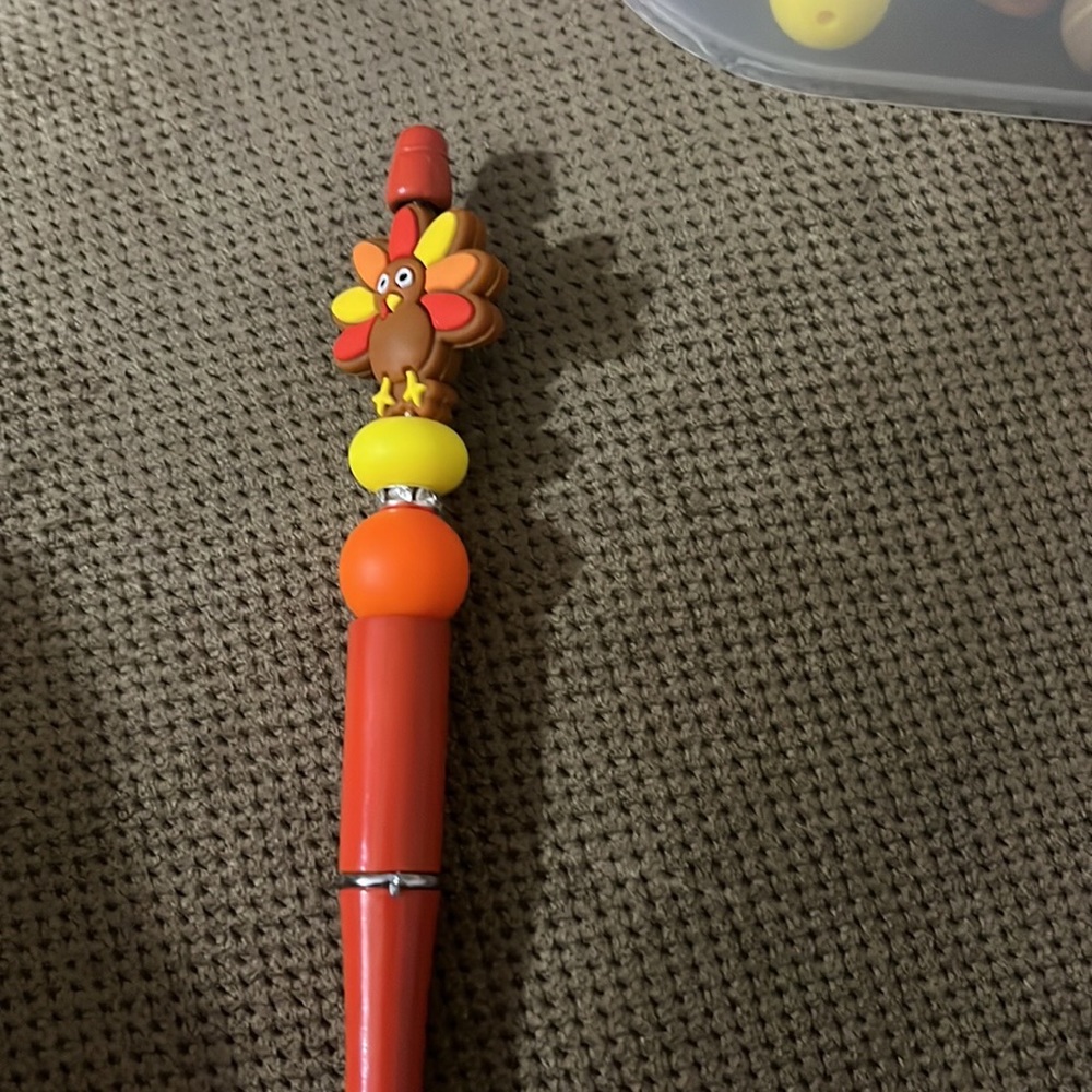Focal homemade pen - thanksgiving turkey